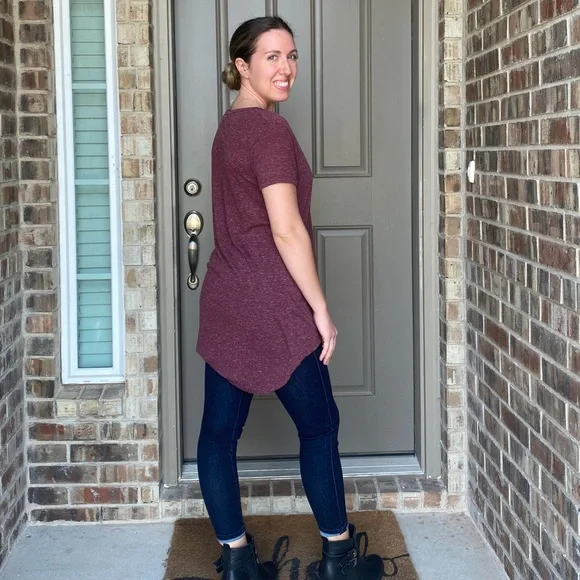 Cotton On Maroon Tunic Top - Picture 4 of 4